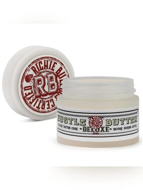 5/$25 or Free Gift: Hustle Butter Deluxe Tattoo Aftercare Butter Balm
